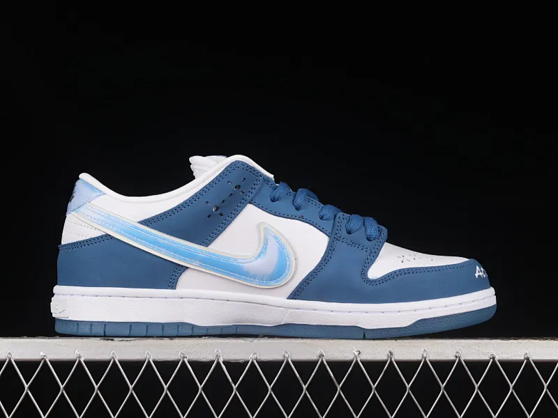 All Categories Nk SB Dunk Series Nk SB Dunk Low Low-top sneakers Pure original version Born x Raised x Nk SB Dunk American street style Joint model SB low-top sports and leisure sneakers FN7819-400